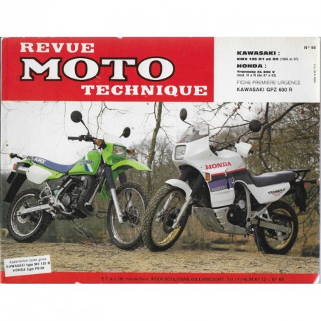 REVUE MOTO TECHNIQUE N°68